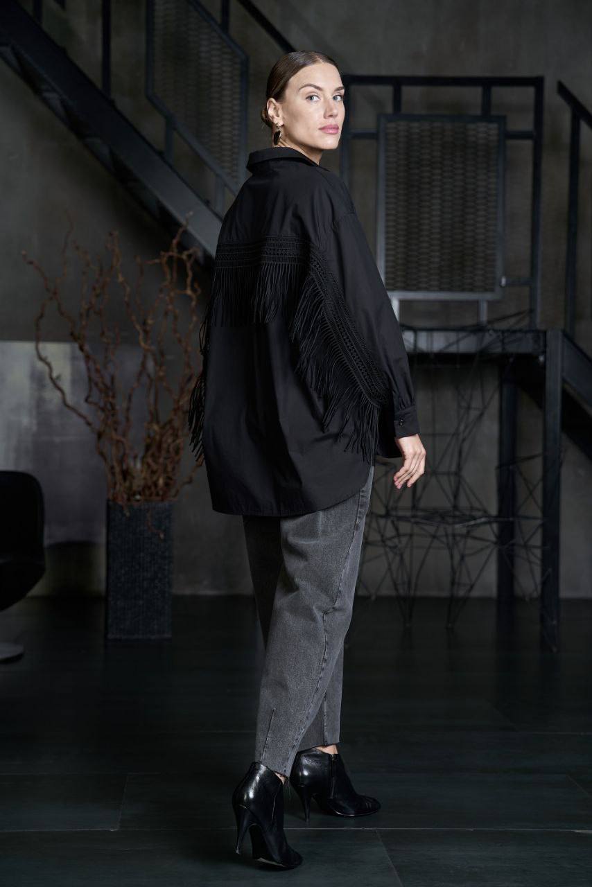 Рубашка с бахромой на спине rachellfabri