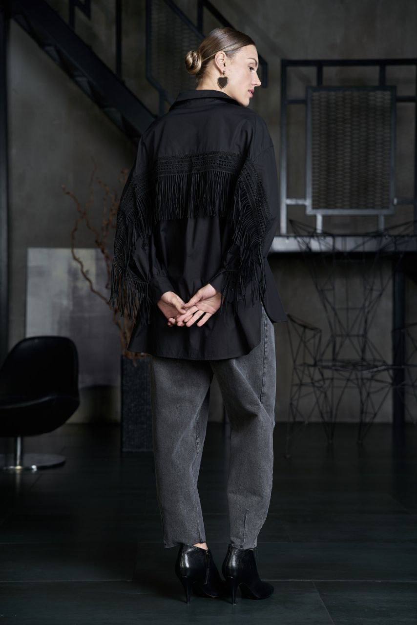 Рубашка с бахромой на спине rachellfabri