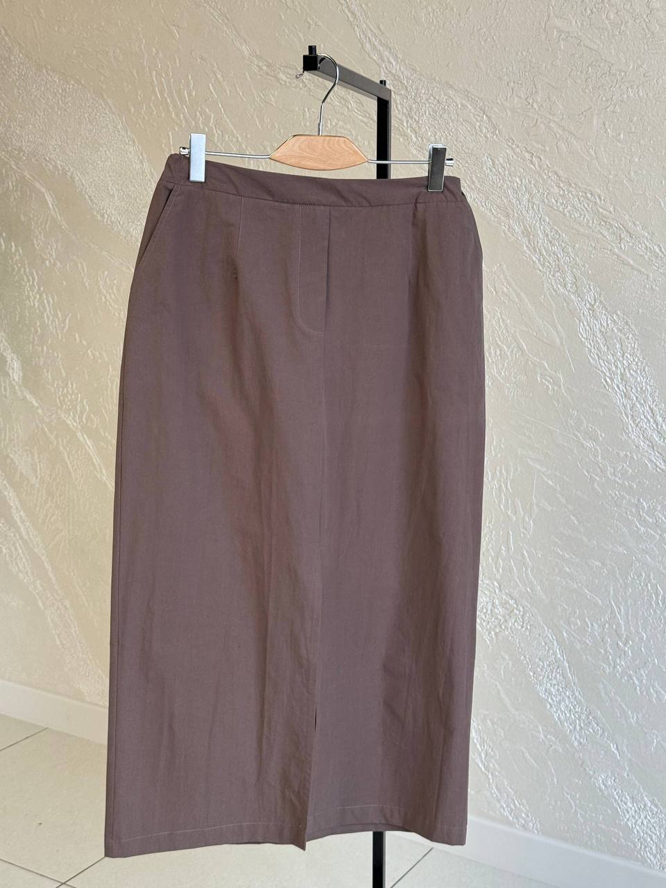 Юбка  Ikona коричневая