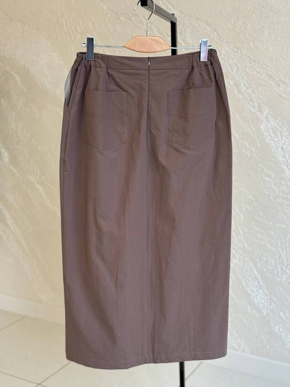 Юбка  Ikona коричневая