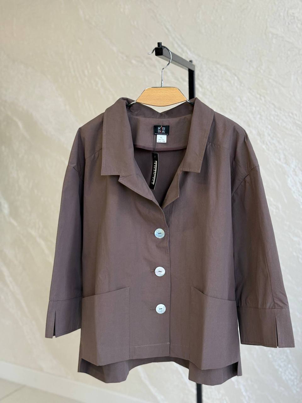 Жакет  Ikona коричневый