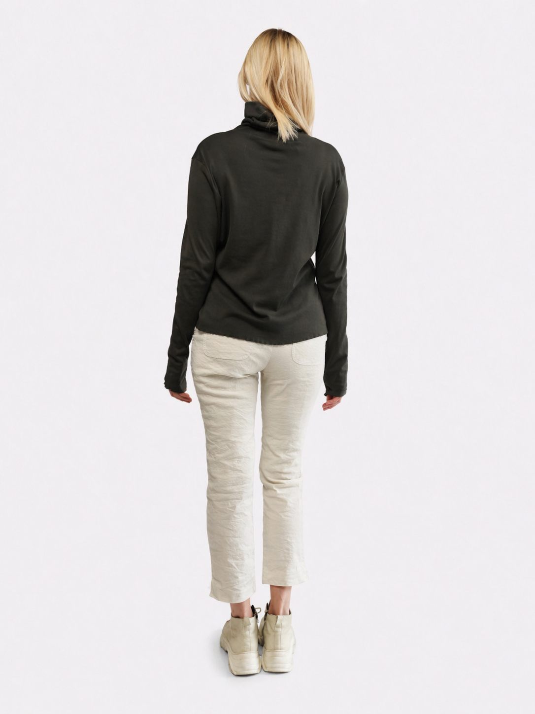 Водолазка Aequamente цвет зеленый