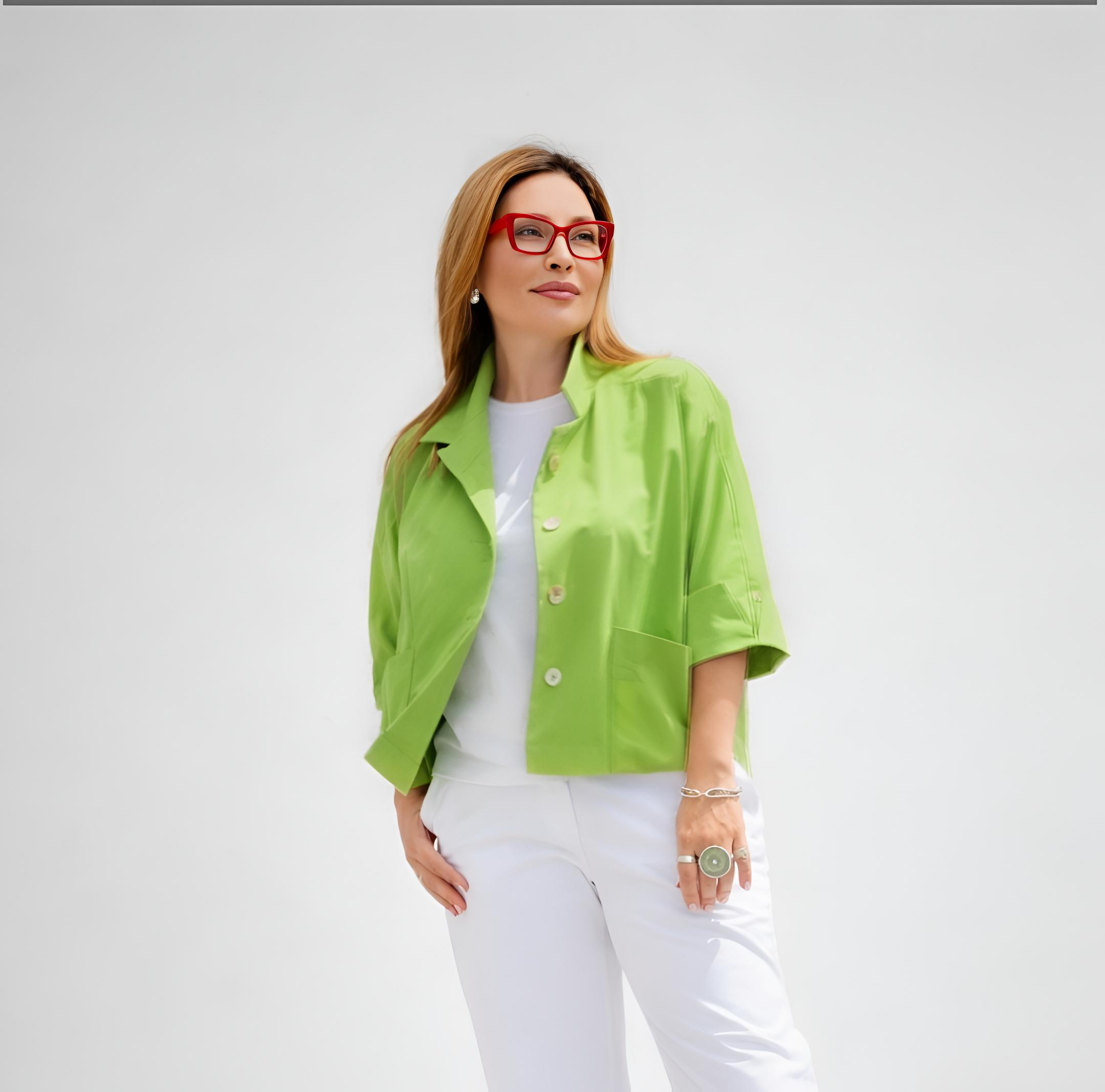 Жакет IKona цв зелен яблоко