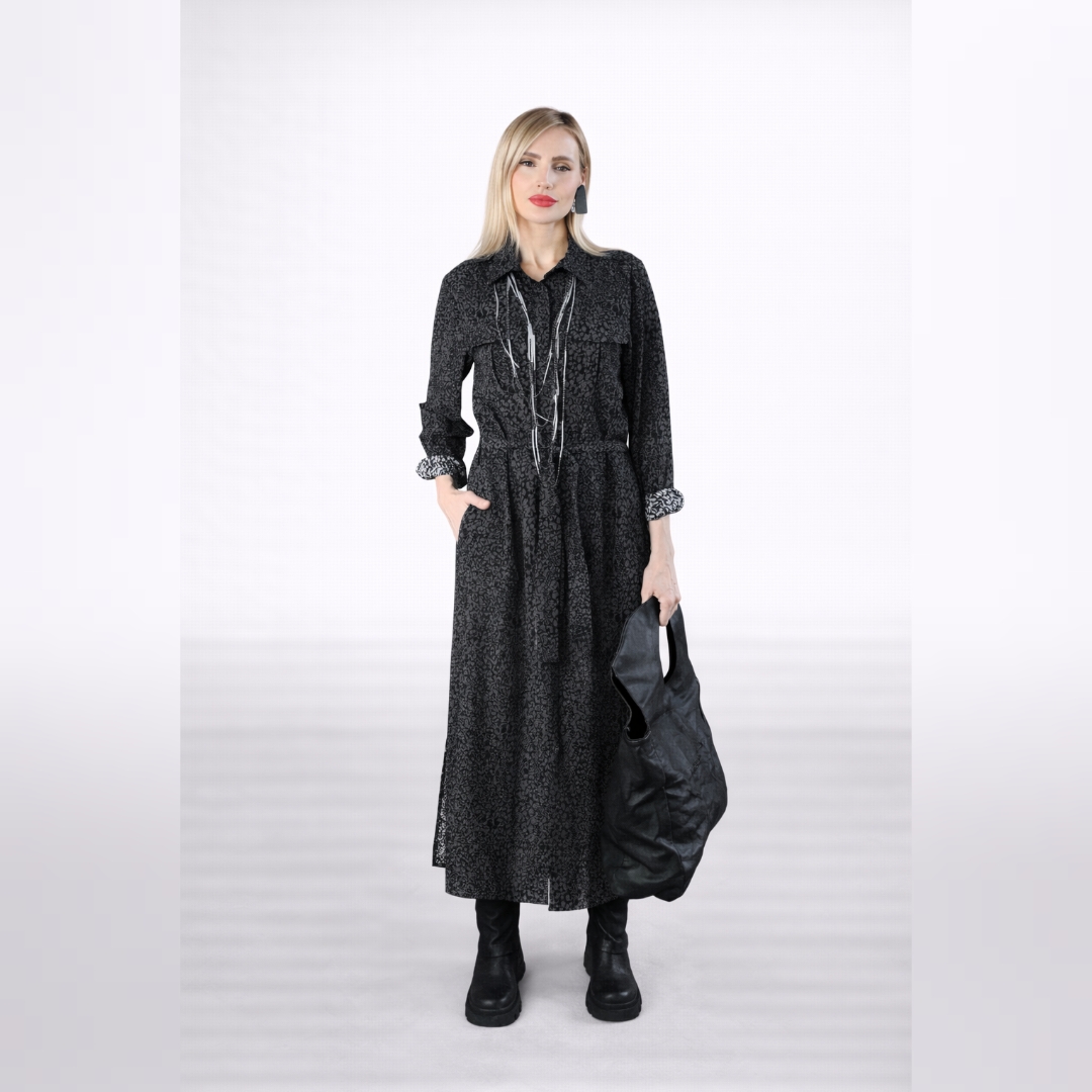 Платье rachellfabri "Реми" Серый