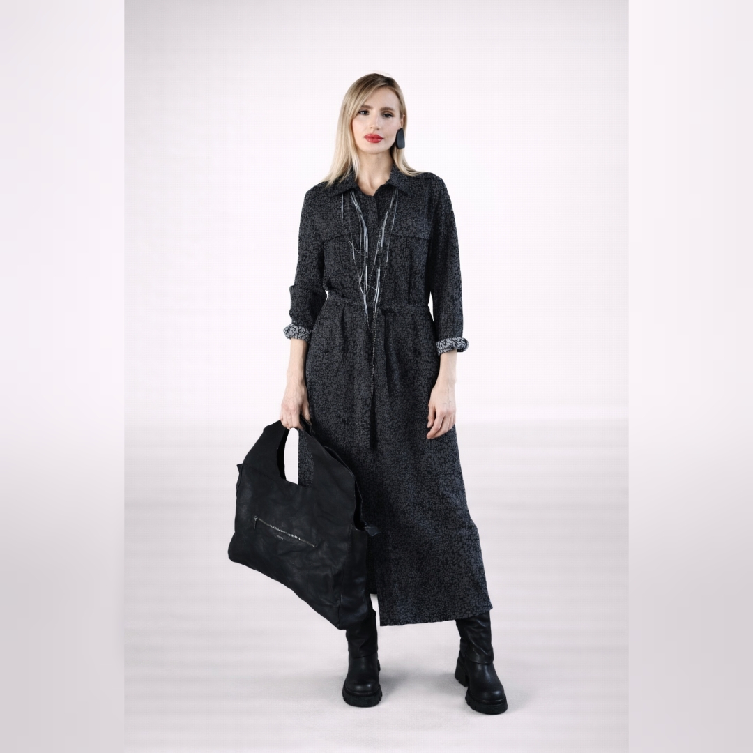 Платье rachellfabri "Реми" Серый