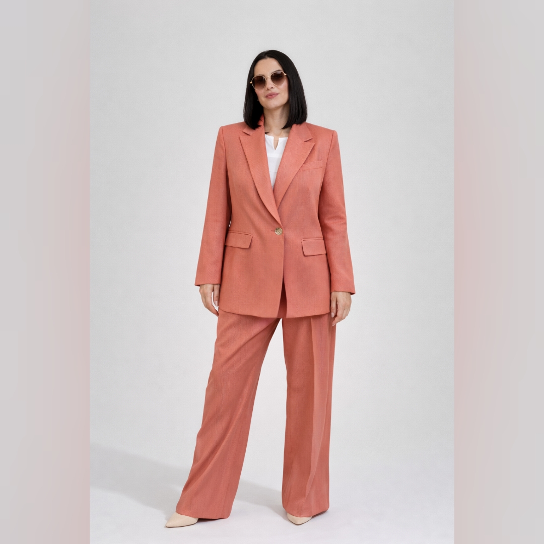 Пиджак Isabelle Blanche персиковый