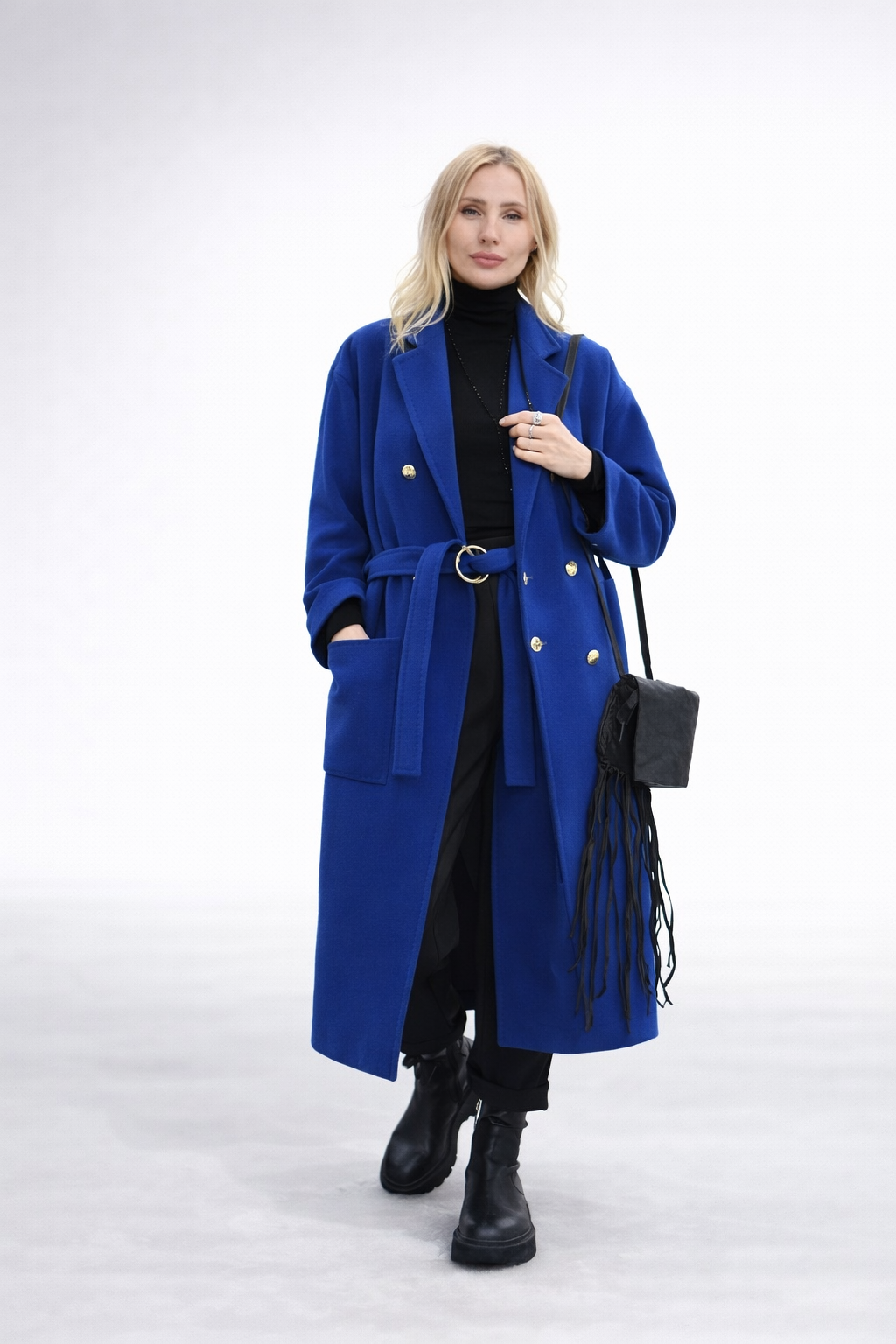 Пальто Shade цвет синий