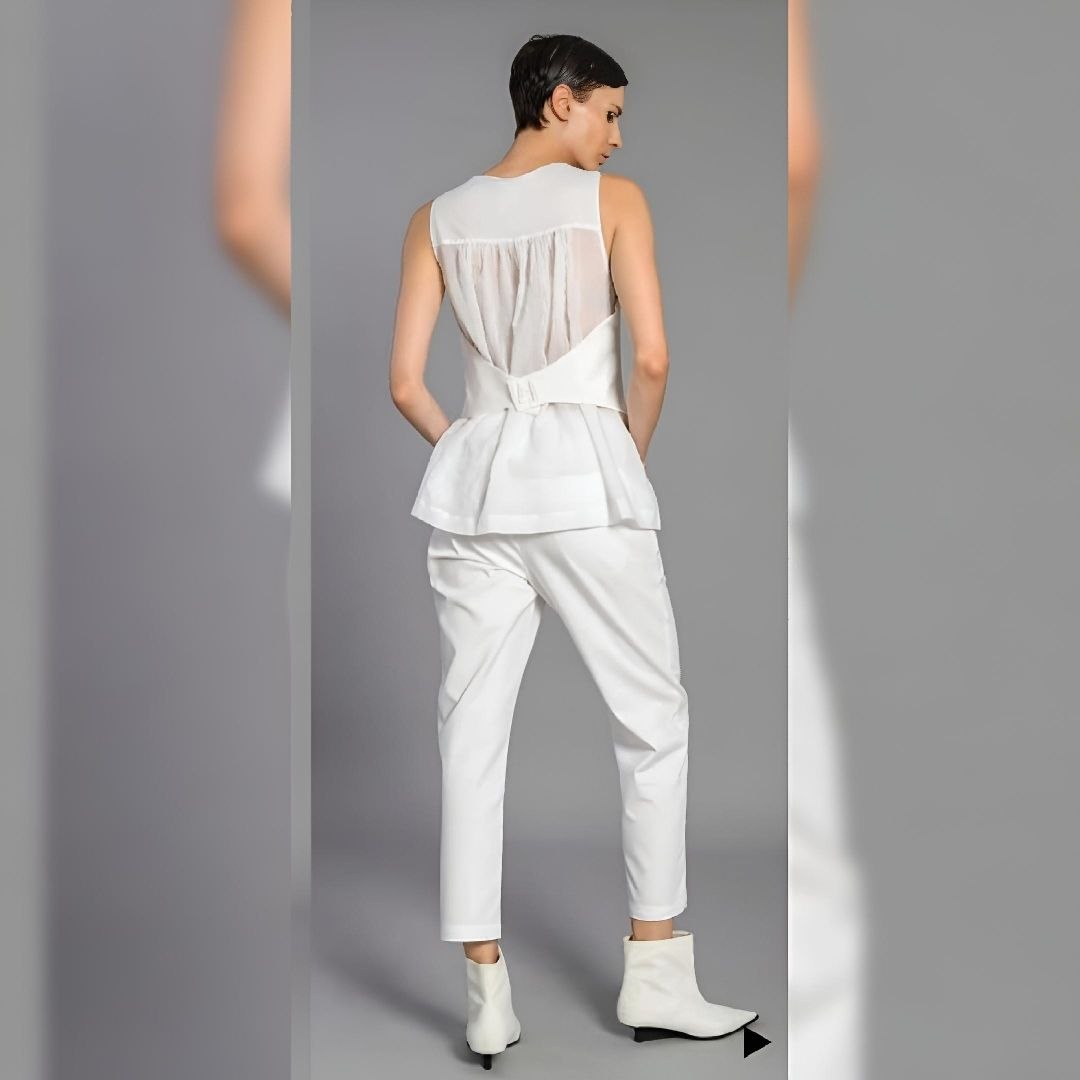 Брюки цвет белый Lotus