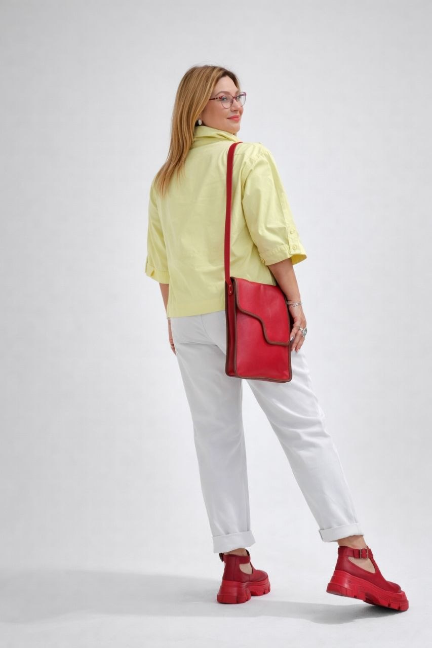 Жакет IKona цв лимон карман