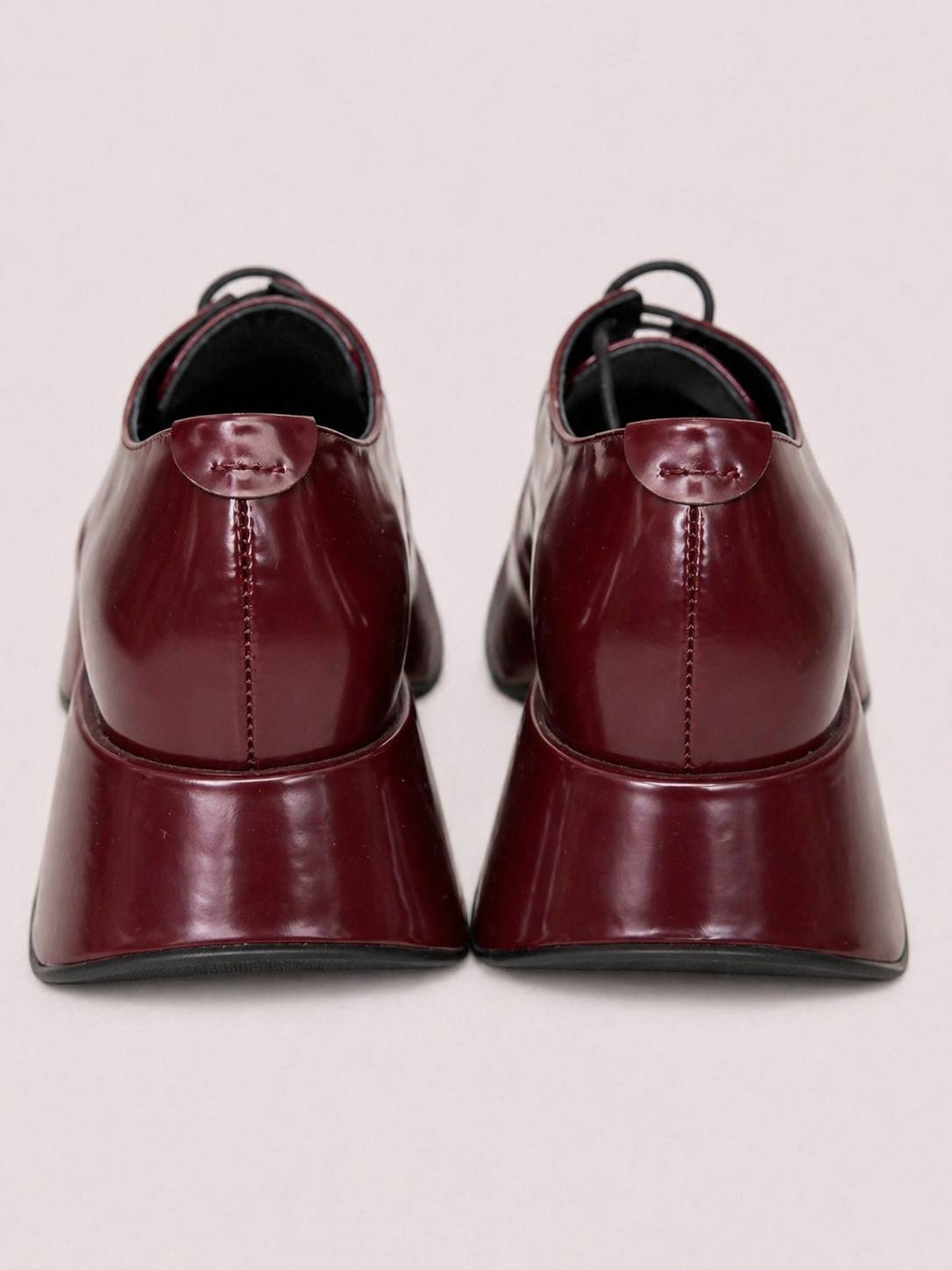 Туфли VIC MATIE темно-крас шнурки Scarpa Lattex