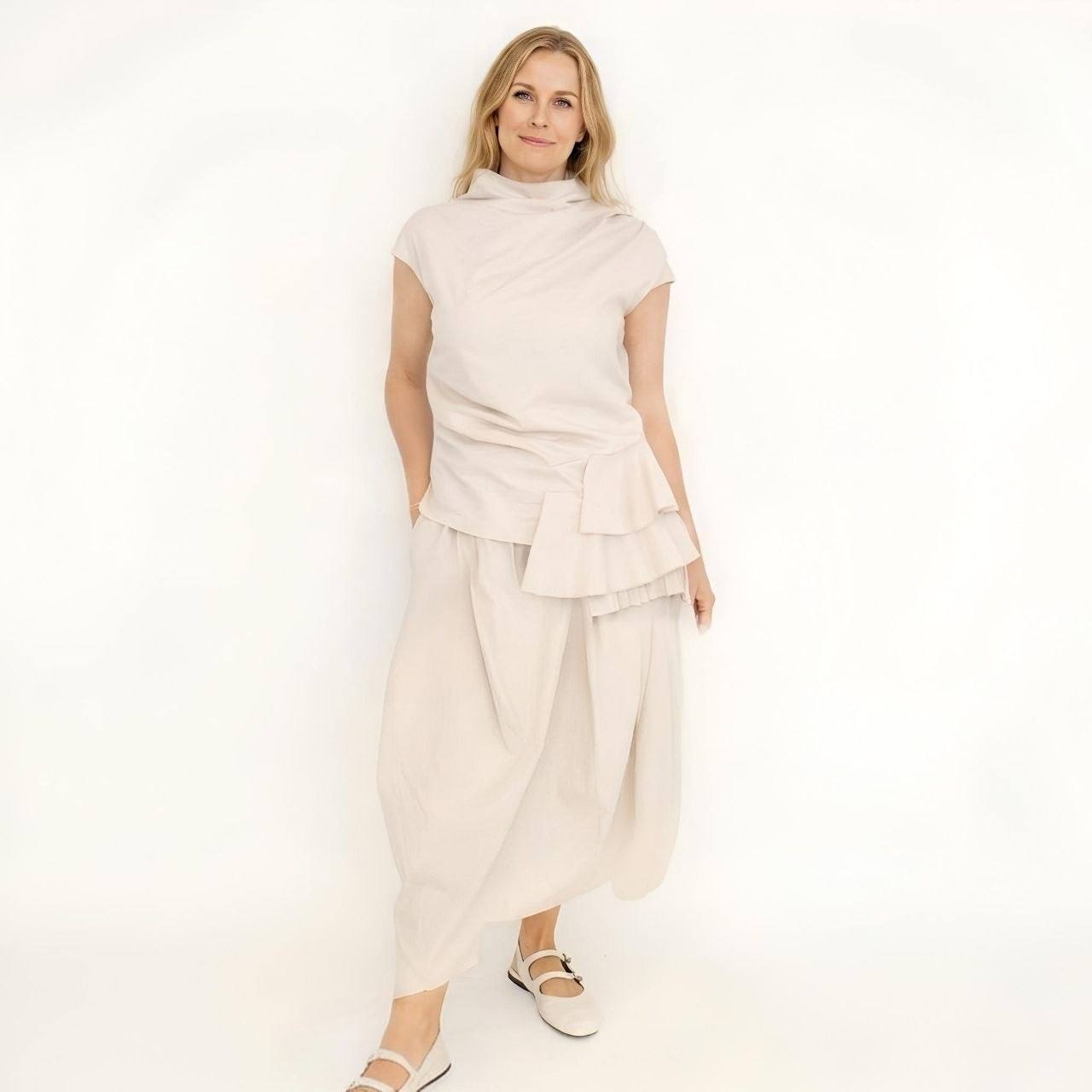 Блуза SORT AARHUS беж баска