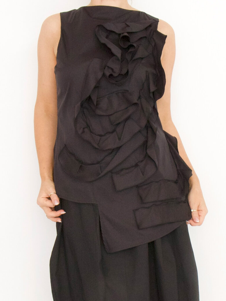 Блуза SORT AARHUS черн