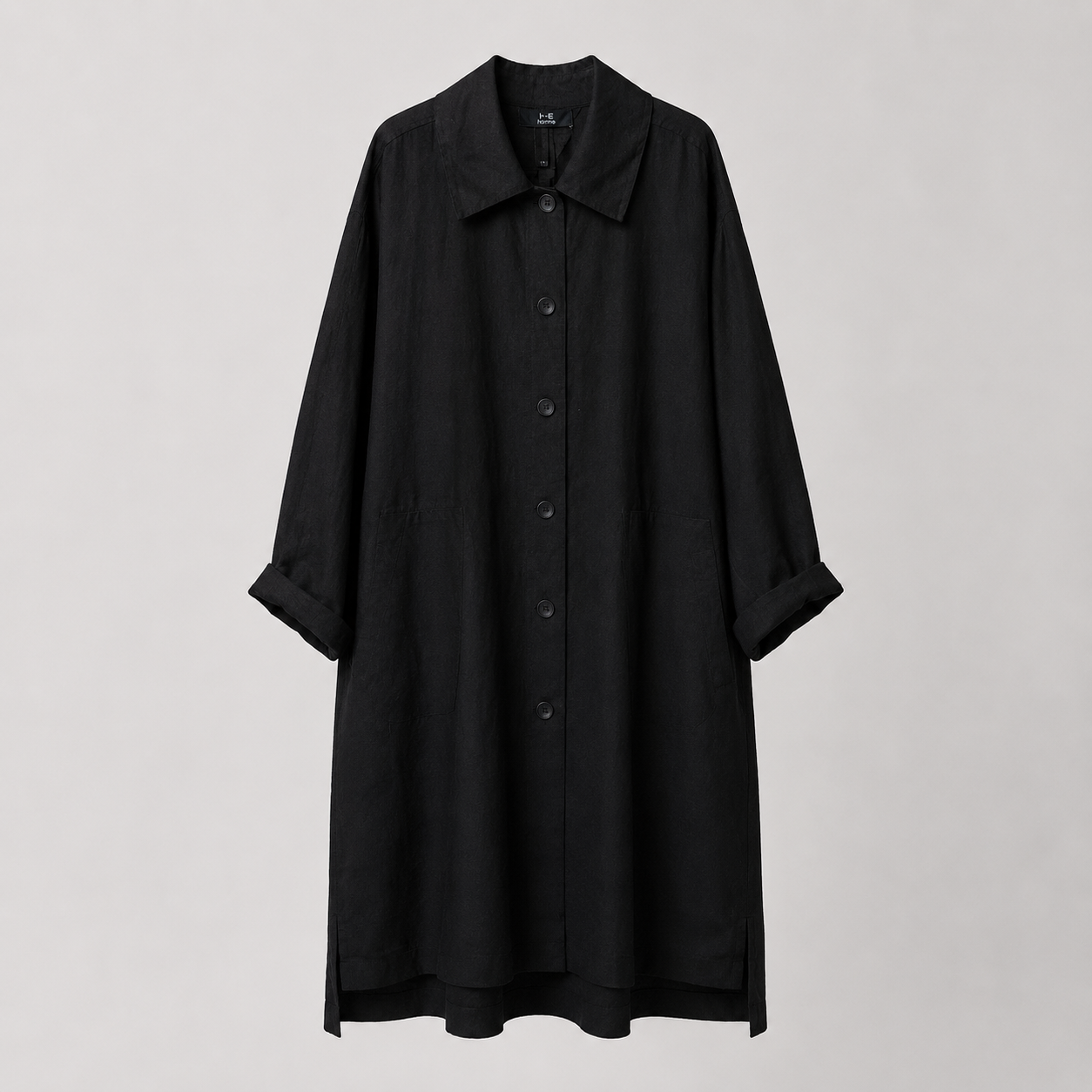 Пальто TOMO black 2025B-RUKAN